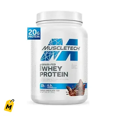 Proteina Whey MuscleTech Pastoreo - Triple Chocolate, 1.8LB