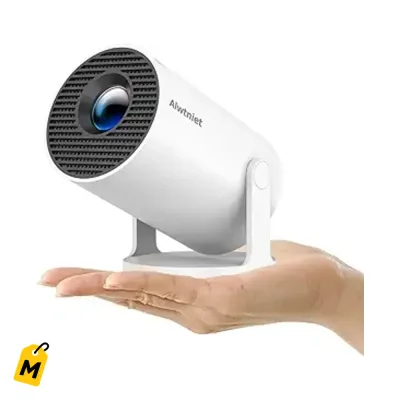 Proyector Mini HY300Pro Wifi 6 Android 14 4K Portatil Pa Tu Cine En Casa