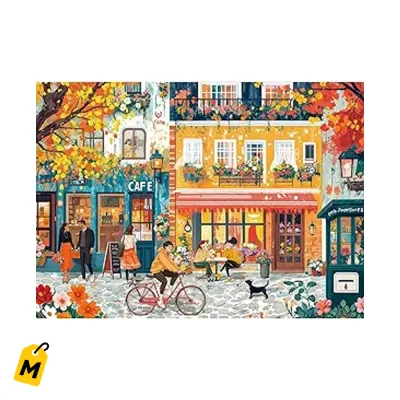 Puzzle 1000 Piezas Escena Romantica - Regalo Ideal, Anti Estres y Decoracion