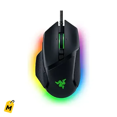 Mouse Razer Basilisk V3 RGB Comodo Pa Jugar Cableado Negro