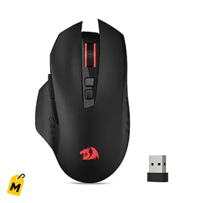 Redragon M656 Mouse Gaming Inalambrico 4000 DPI Pa Ganar Sin Limites
