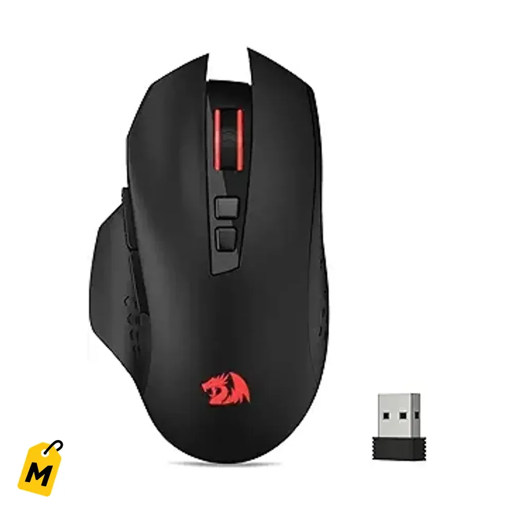 Redragon M656 Mouse Gamer Inalambrico 4000 DPI: Sin Cables, Pura Victoria!