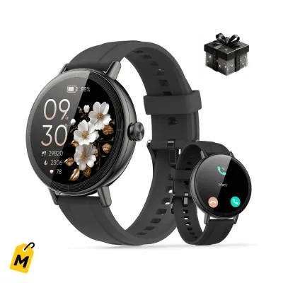 Reloj Inteligente Cillso HD pa Android y iPhone Llamadas Bluetooth Fitness y Agua