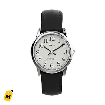 Reloj Timex de Hombre: Facil de Leer, Estilo Que no Falla