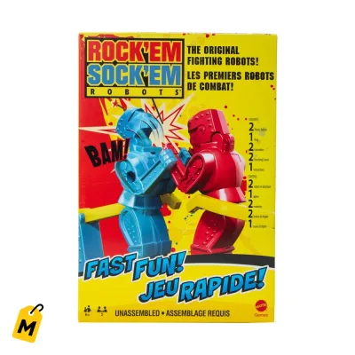 Rock Em Sock Em Robots El Juego Clasico Que Pone A Gozar