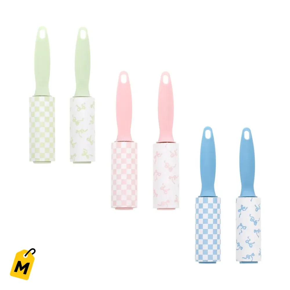 Rodillo Quita Pelusa Mini Estampado 2-Pack Pa Que Te Veas Nitido