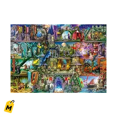 Rompecabezas Ravensburger Mitos y Leyendas 1000 Piezas Colores Nitidos Pa Adultos