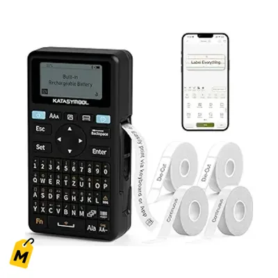Rotuladora SUPVAN E11 Bluetooth: Organiza tu casa y oficina facil, sin tinta!