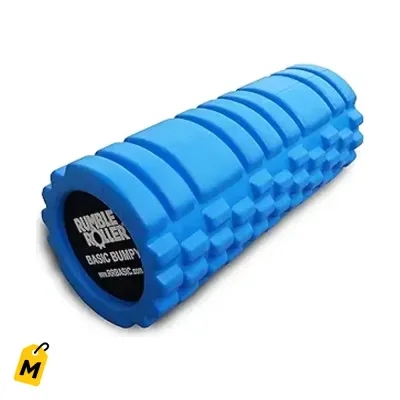 RumbleRoller Rodillo Masaje Textura Firme EVA - Libera Tension Muscular