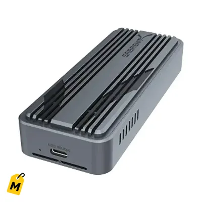 SABRENT USB4 NVMe SSD Caja Externa - Acelera Tu Data a 3900MB/s - Facil de Usar