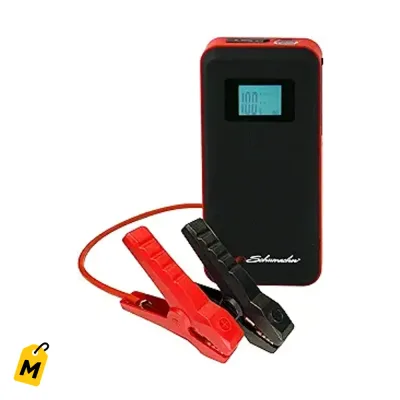Schumacher Arrancador Bateria 1000A Portatil y Power Bank con USB y Luz LED SL1639