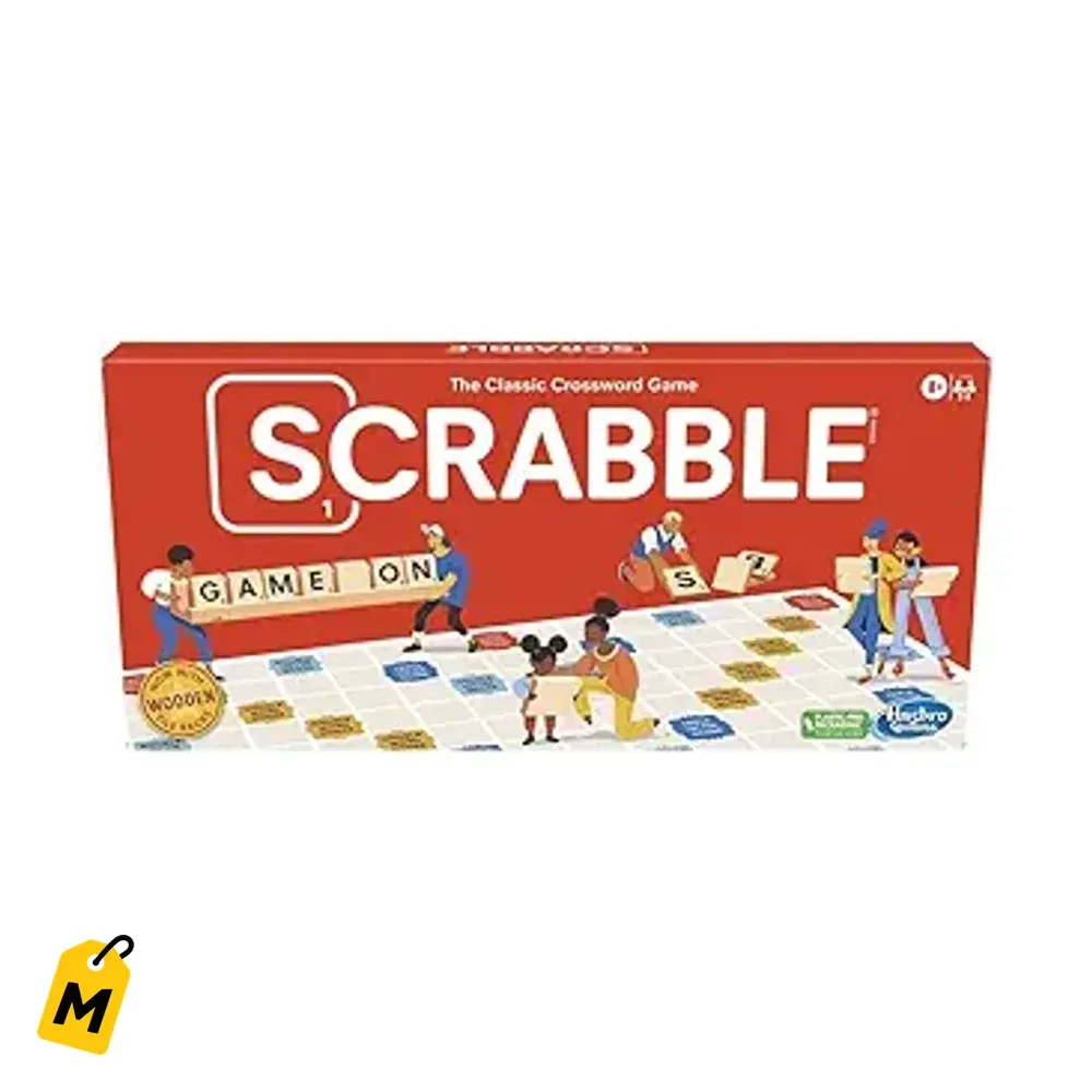 Scrabble el Juego de Palabras Clasico pa la Familia Entera, Diversion Asegurada