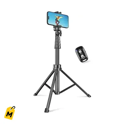 Sensyne Tripode 62 pulg pa Celular con Selfie Stick y Control Inalambrico