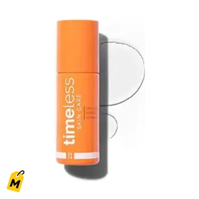 Serum Facial Timeless Vitamina C E Ferulico 10% Piel Radiante Vegano
