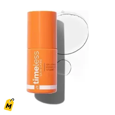 Serum Vitamina C Timeless: Piel Brillante y Protegida pa' to los tipos de piel