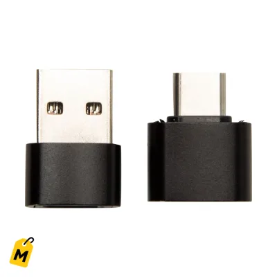Set Adaptadores USB-C y USB-A 2-Pack para Carga y Datos