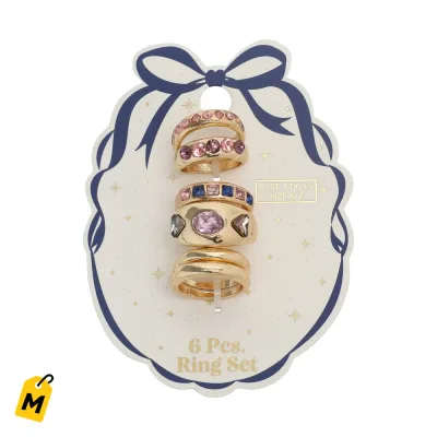 Set de Anillos 5-Pack - Chulos y Modernos para Cualquier Pinta