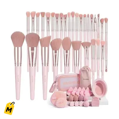 Set de Brochas MAANGE 49 Pzs Pa Maquillaje Profesional