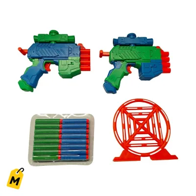 Set de Dardos Toy Box Colores Surtidos Paquete 18 Pzs Caja 6 Unidades