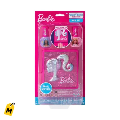 Set de Unas Barbie: Manicure chulo pa' que brilles