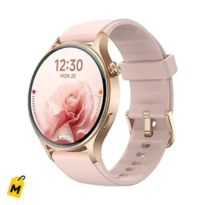 Smart Watch Fitpolo pa Mujeres: Llamadas, Salud, Deporte, Sumergible y con Estilo.