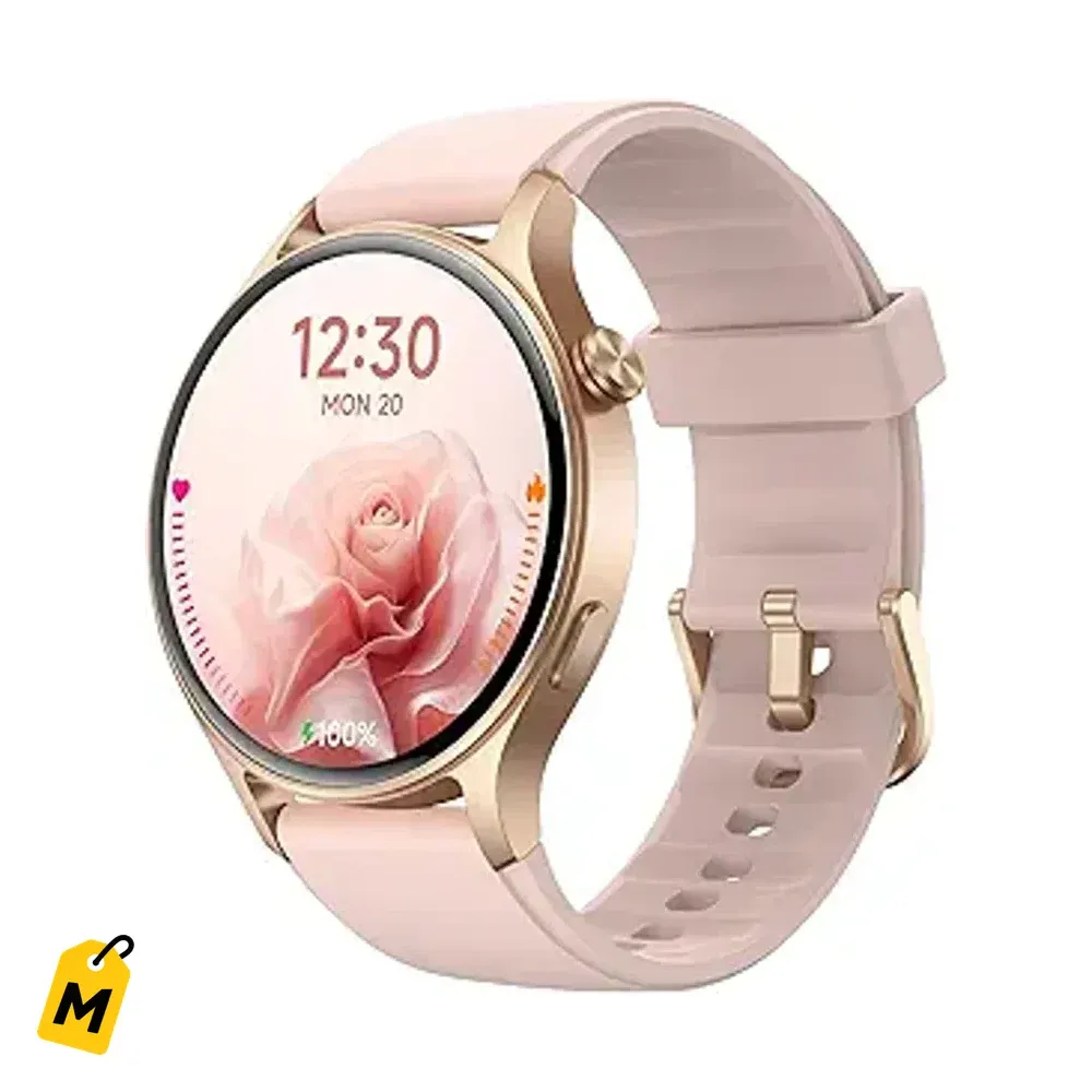 Smart Watch Fitpolo pa Mujeres: Llamadas, Salud, Deporte, Sumergible y con Estilo.