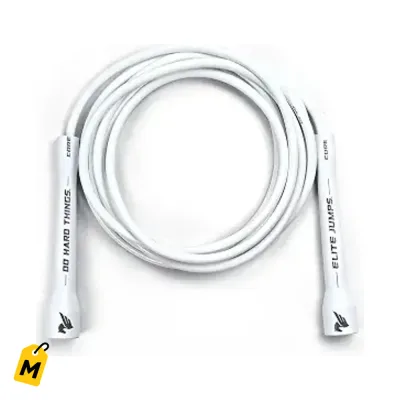 Soga Elite Jumps PVC 6mm Ajustable: Dura, No Se Enreda, Pa Tu Cardio