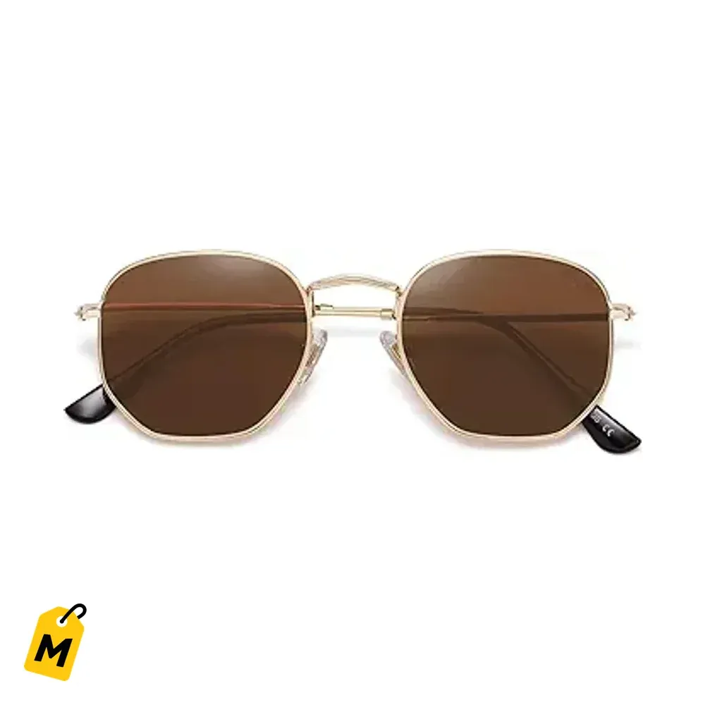 SOJOS Lentes de Sol Polarizados Cuadrados Modernos Unisex SJ1072