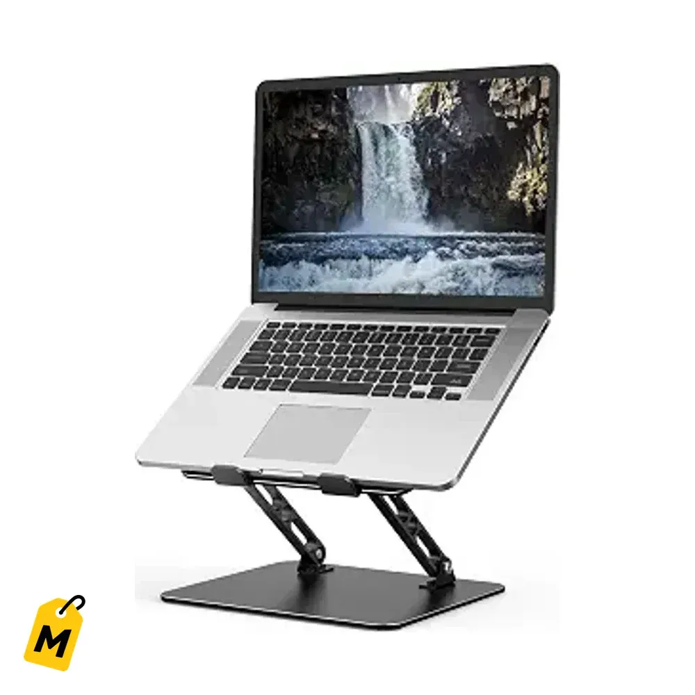 Soporte Ajustable para Laptop Plegable Metalico con Ventilacion