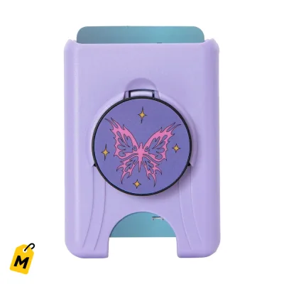 SpinPop Combo Magnetico: Porta Tarjetas y Agarre de Celular