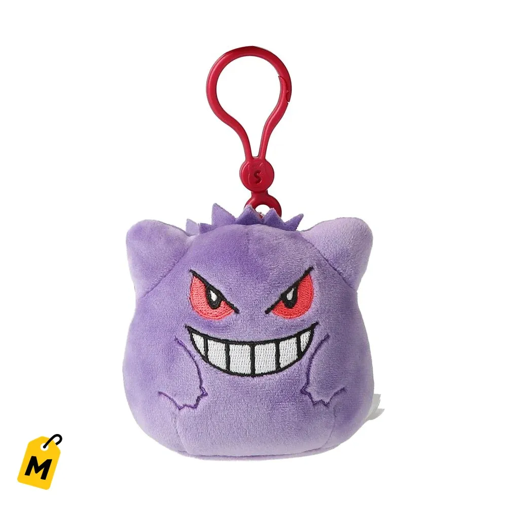 Squishmallows Pokemon Clip Peluche - Tu pana suave pa llevar a to laos
