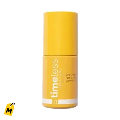 Suero Vitamina C Timeless - Piel Radiante Uniforme y Protegida - Sin Fragancia