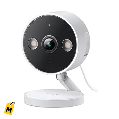 Tapo C120 Camara Seguridad 2K+ Interior Exterior Vision Color Noche PCMag