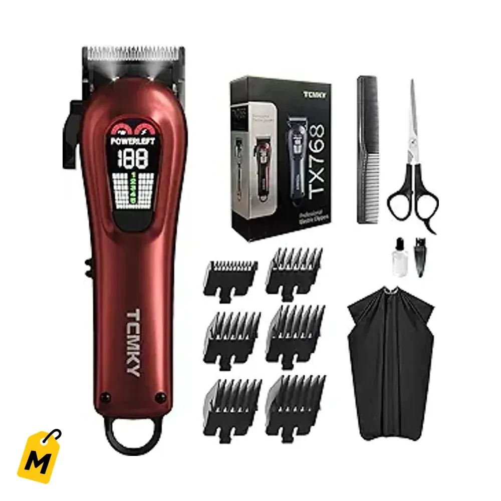 TCMKY Maquina de Cortar Pelo Profesional Hombres Inalambrica y con Cable
