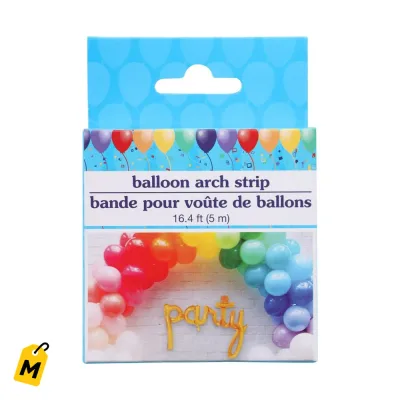 Tiras Pa Arcos de Globos Fiestas Pack de 4 Unidades