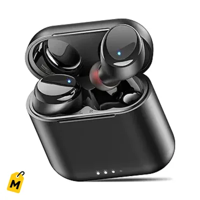 TOZO T6 Audifonos Inalambricos Bluetooth 5.3 | Sonido Estereo, Bajos Profundos, 50H Bateri