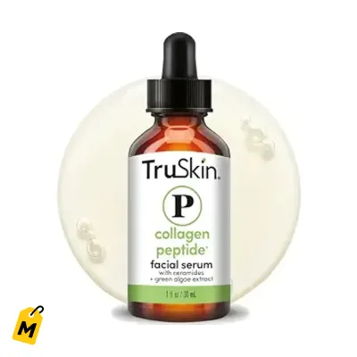 TruSkin Suero Facial Peptidos y Ceramidas Piel Firme Joven y Suave 1oz