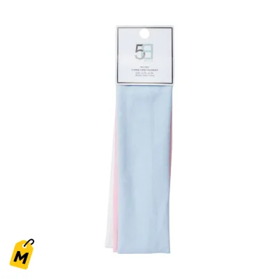 Turbantes de Jersey de Colores Pack de 3 para un Look Chulo y Comodo