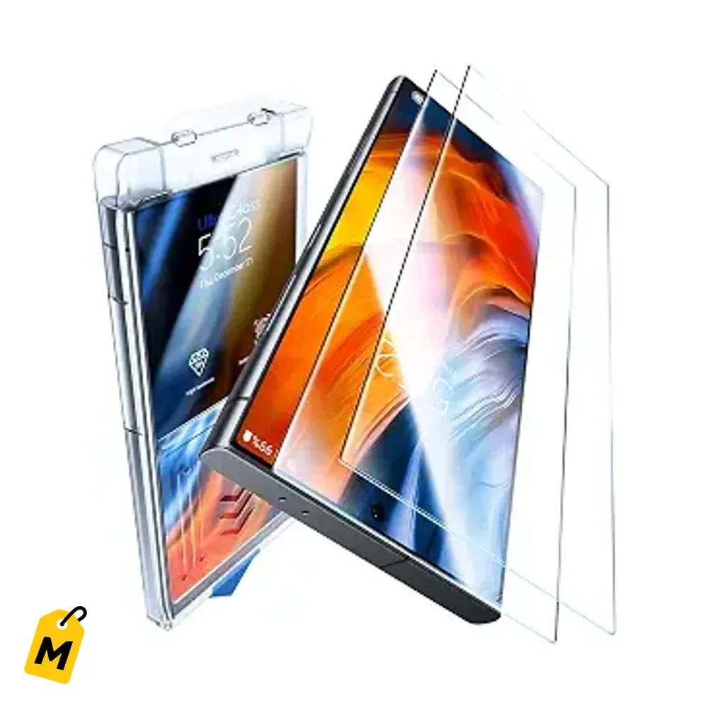 UltraGlass 9H+ Armadura Militar para Samsung S24 Ultra Protector Pantalla Doble Pack