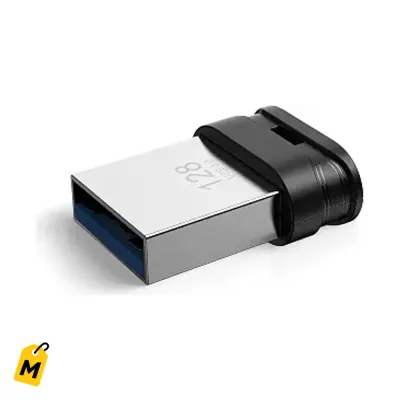 USB 3.0 128GB Mini Memoria a Prueba de Agua - Guarda tus Archivos sin Lio