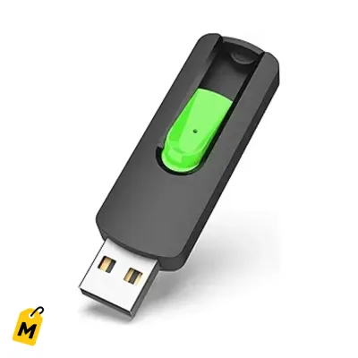 USB Aiibe 128GB 2.0 para PC y Laptop - Guarda tus archivos sin lios