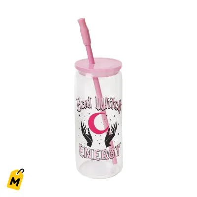 Vaso de Cristal de Halloween - El Flow Mas Chulo Pa Tus Traguitos