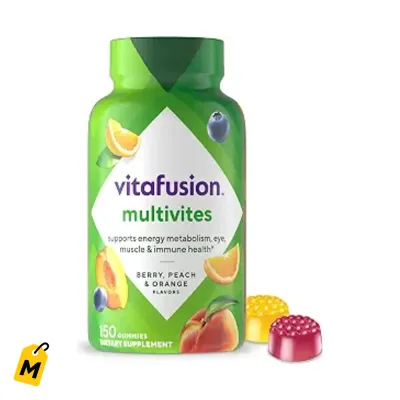 Vitafusion MultiVites Gomitas Multivitaminas Adultos 150u Sabor Frutas #1 USA