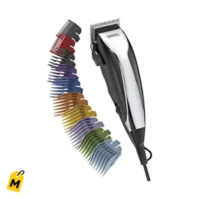 Wahl Kit Cortapelo Casa: Guias de Colores para Cortes Faciles y Sin Lios