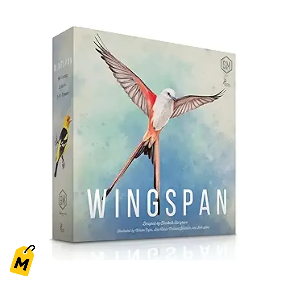 Wingspan Juego de Mesa: Colecciona Pajaros, Relajate y Gana Premios | Pa 1-5 Jugadores