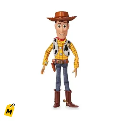 Woody de Toy Story Original Disney Store - Figura de Accion que Habla
